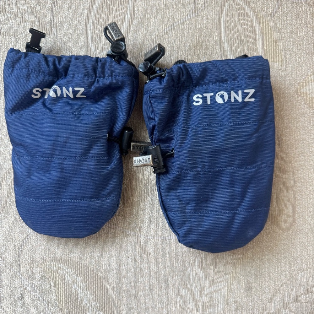 Stonz Blue Baby Mittens